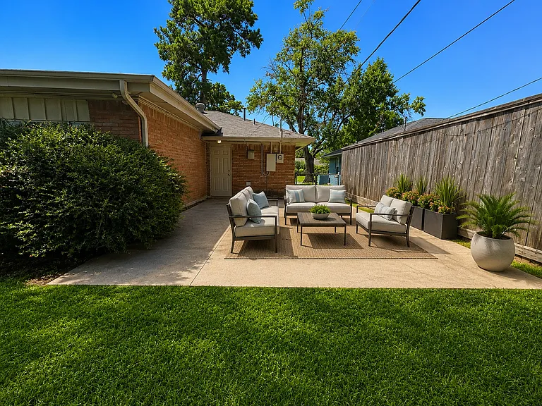 *Virtually Staged Outdoor Space