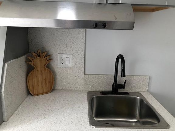 Kitchen sink and counter