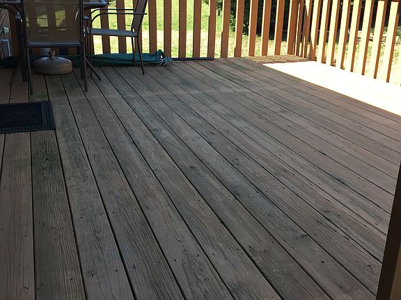 Back deck
