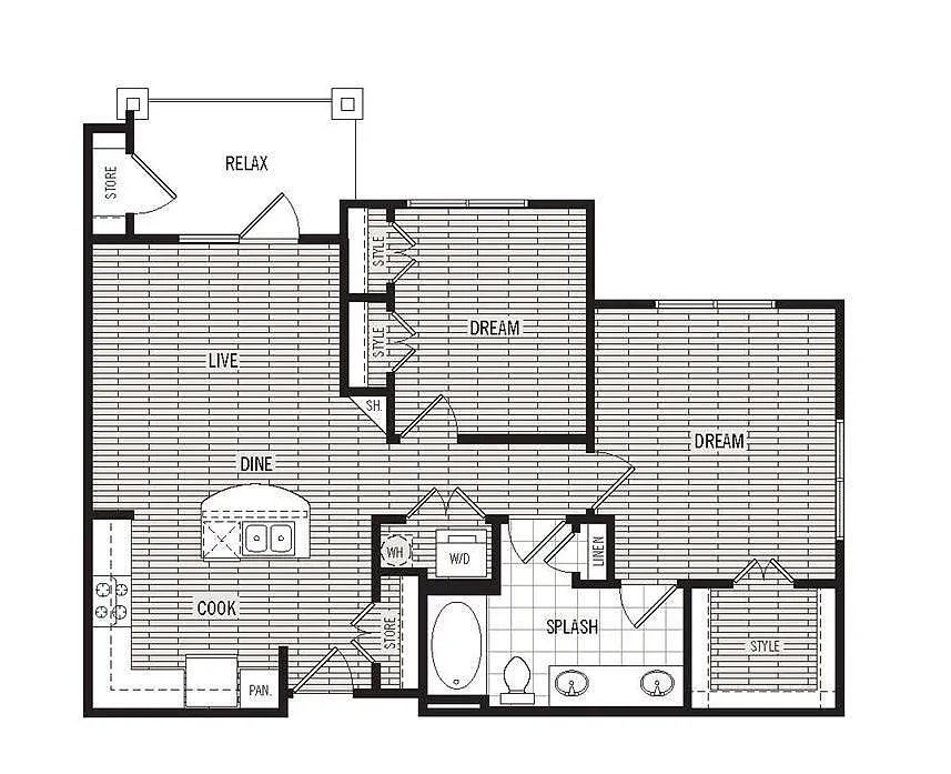Floor plan B1