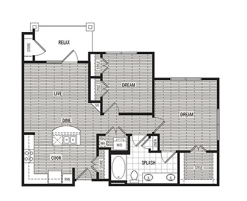 Floor plan B1