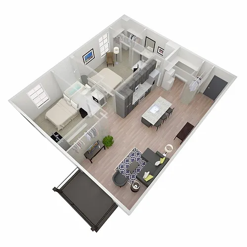 Floor plan The Fulton