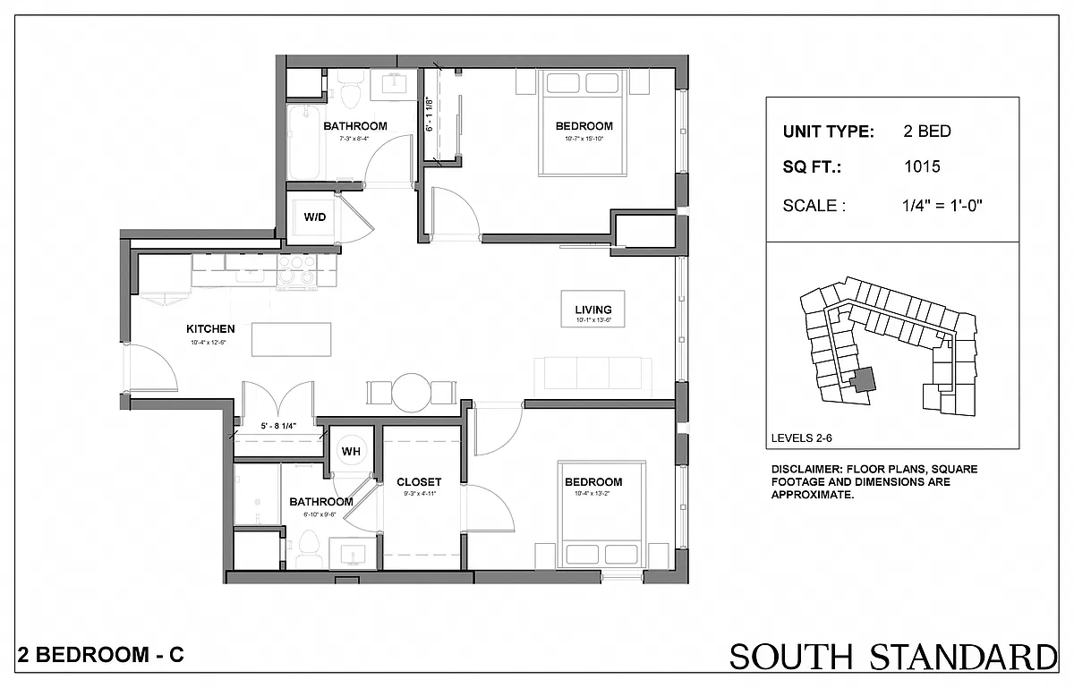 Floor plan 2BC