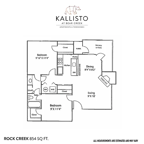 Floor plan Rock Creek