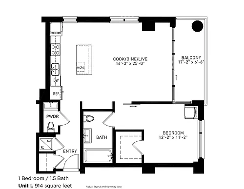 Floor plan L