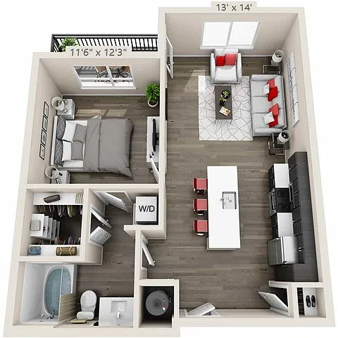 Floor plan A1