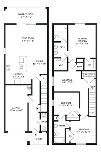 Floor plan Vale