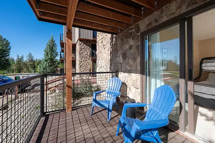 Deck off of Bunk Room
