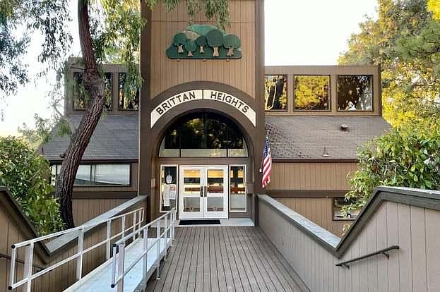 Entry to Brittan Heights Clubhouse