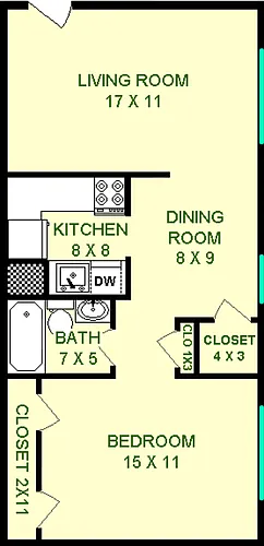 Floor plan South Side Works