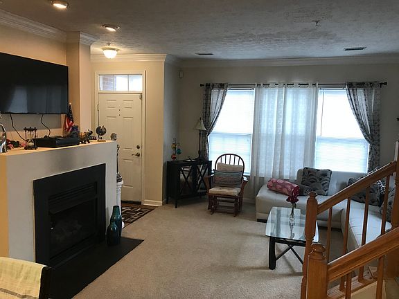 Living room fire place