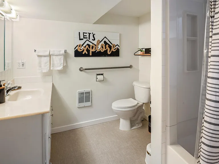 Downstairs bath