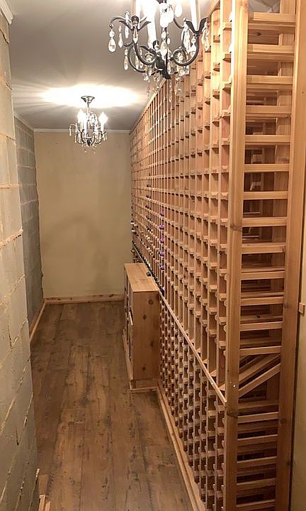 Custom wine cellar 