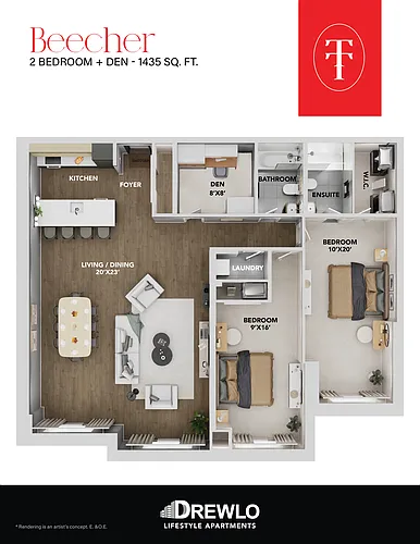 Floor plan 317