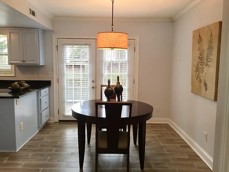 Furnished Dining Room