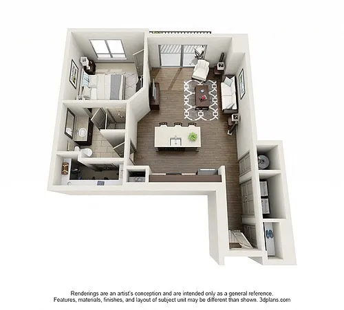 Floor plan A1D