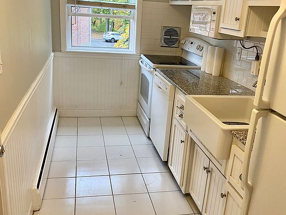 Kitchen with window.