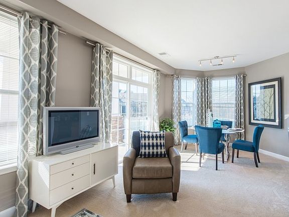 Separate Dining Area with Floor-to-Ceiling Windows