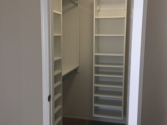 Master walk in closet
