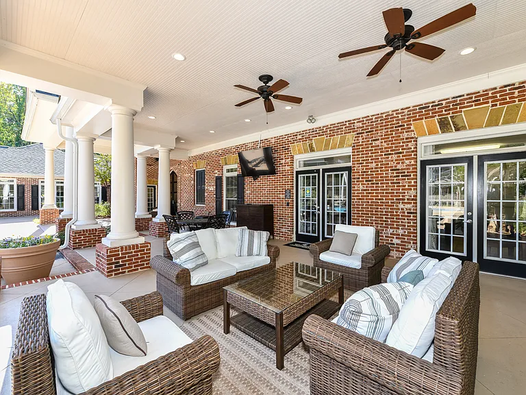 The Covered Resident Gathering Area