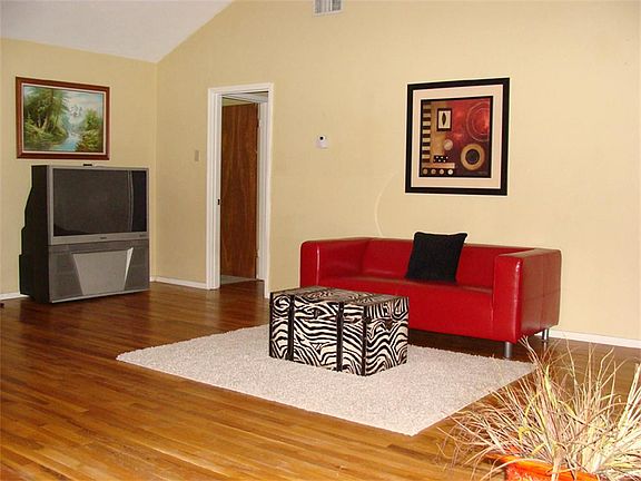Spacious Family Room with Updated Wood Floors