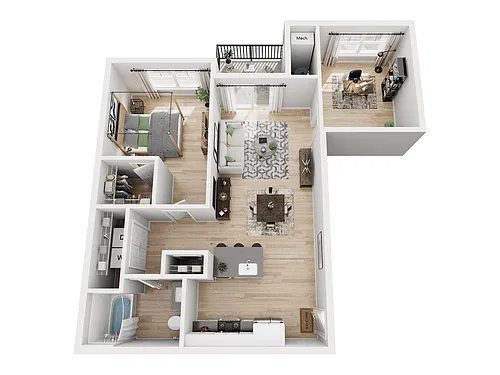 Floor plan The Crossing
