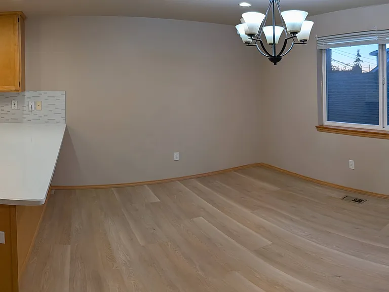 Dinning room and kitchen