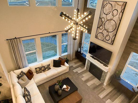 Model home great room