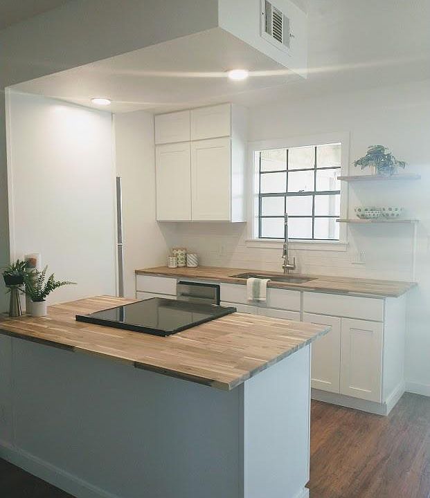 Newly remodeled kitchen