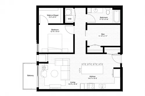 Floor plan A11