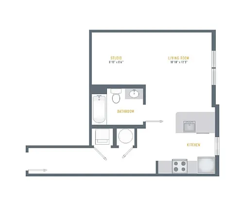 Floor plan E1