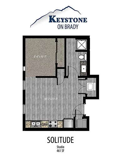 Floor plan Solitude