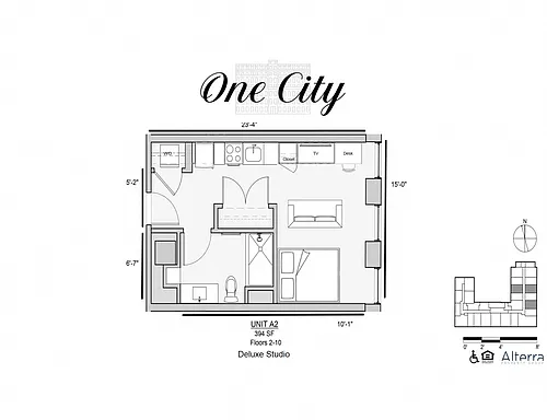 Floor plan Residence - A2