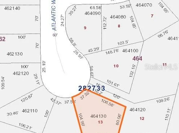 1225 ATLANTIC COURT LOT 13, POINCIANA, FL 34759