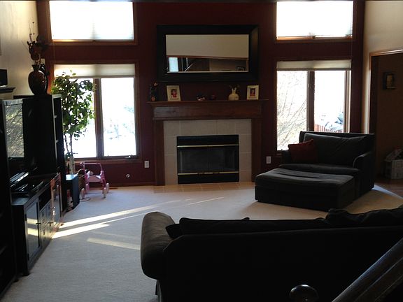 Two story great room