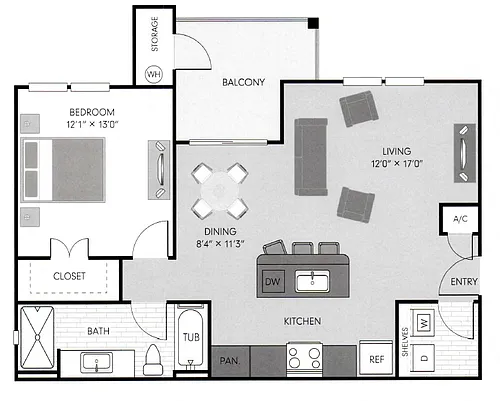 Floor plan A1