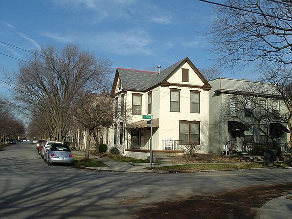 South view of exterior.