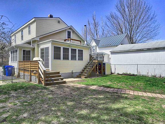 Rear Yard (Right stairs are access to 2nd floor)