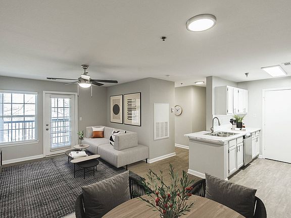 Open concept floorplan