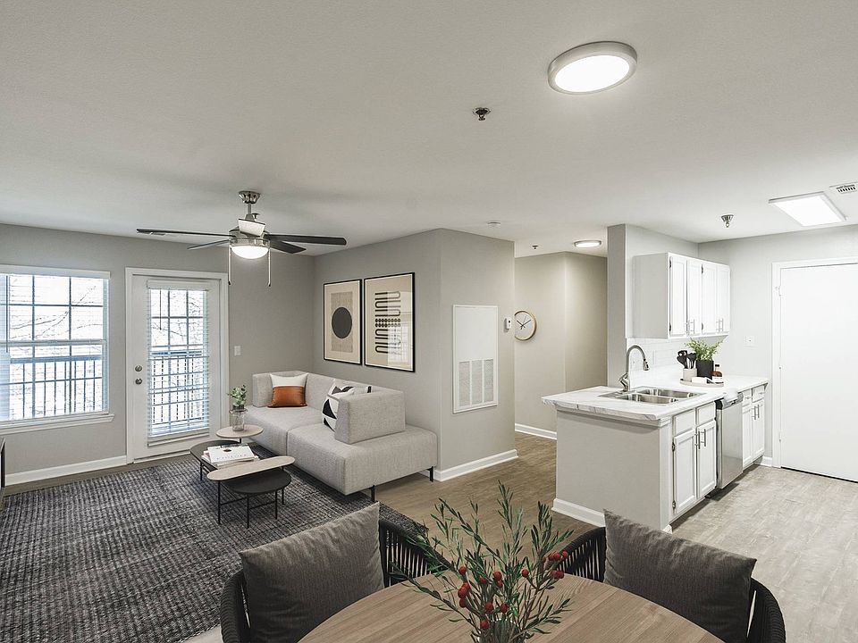 Open concept floorplan