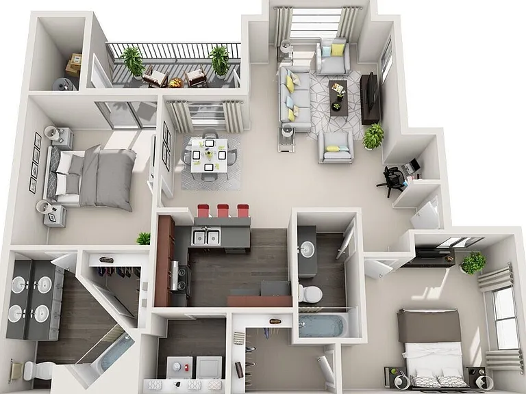 B2 floor plan The Turn