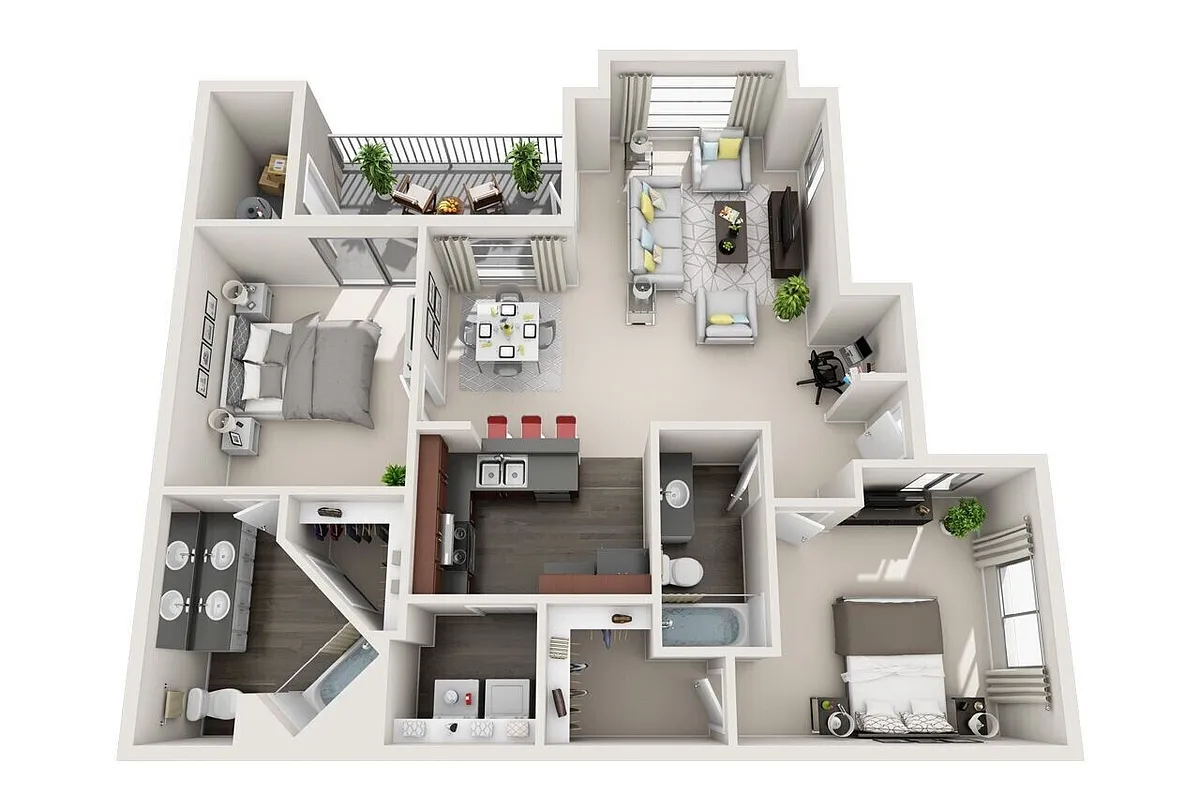Floor plan B2