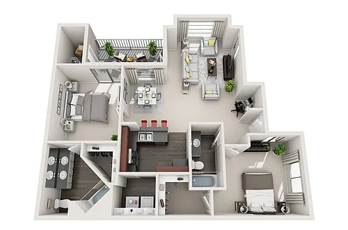 Floor plan B2