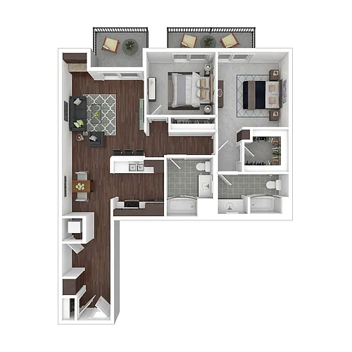 Floor plan B6
