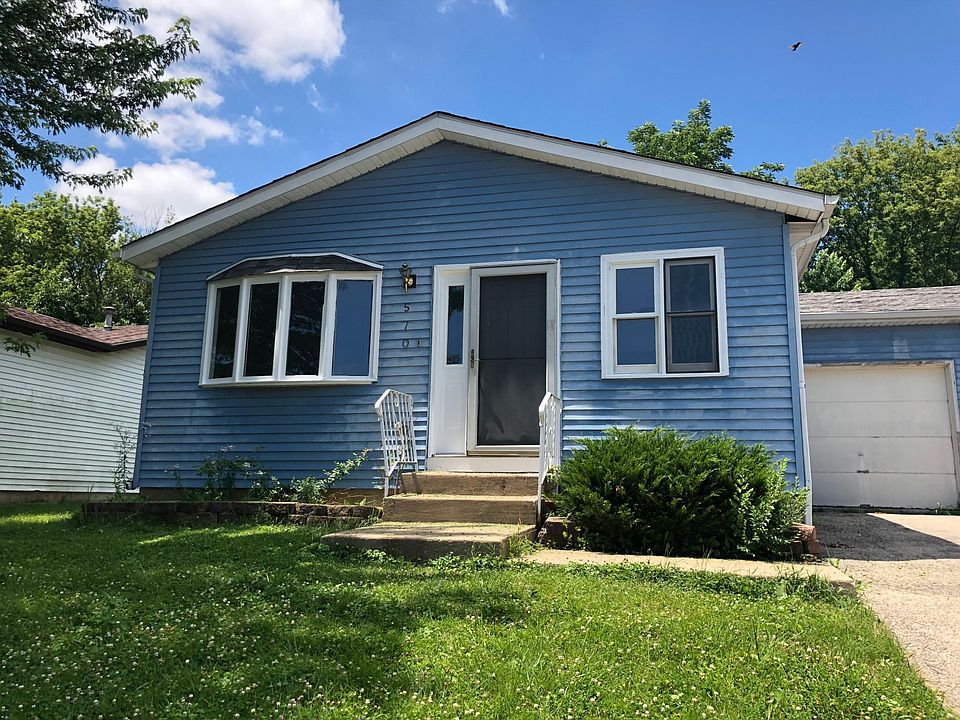Front of house - to be painted end of summer