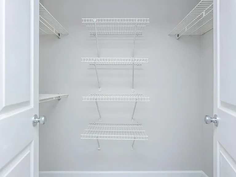 Elevate your living at Riverwood Park Apartments with spacious storage solutions designed for your lifestyle. Enjoy the convenience of ample closet space to keep your home organized. Schedule a tour today to see your future home!