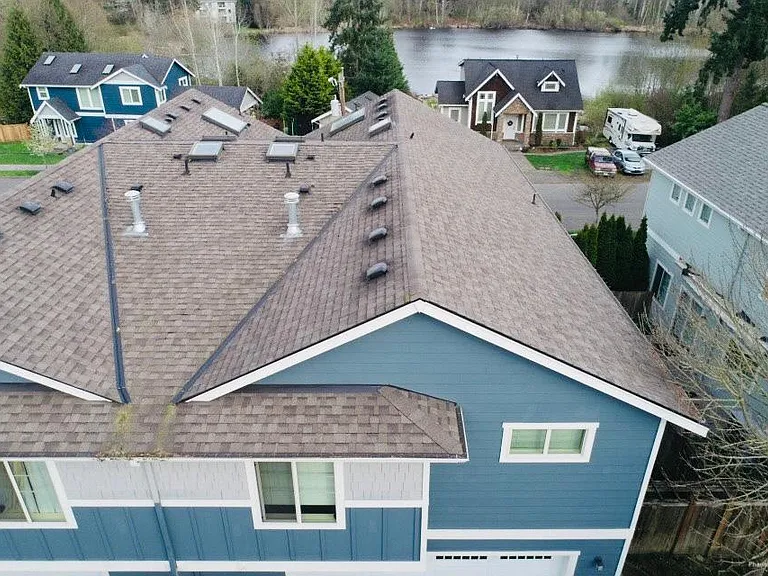 Aereal view with lake view