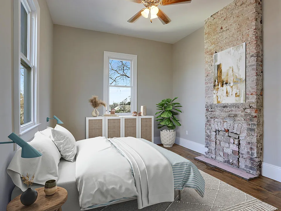 upstairs rear bedroom