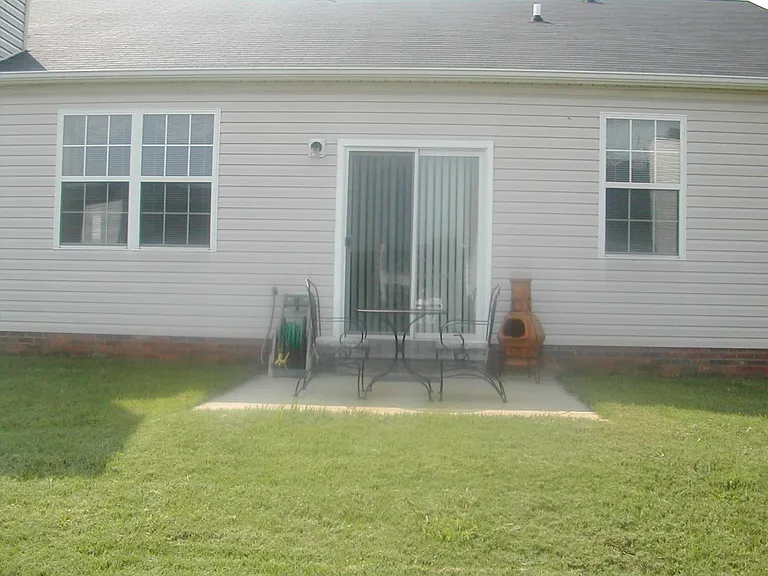 Back yard 1