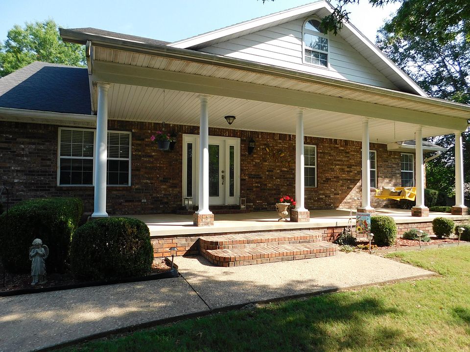 Large front porch for relaxing.